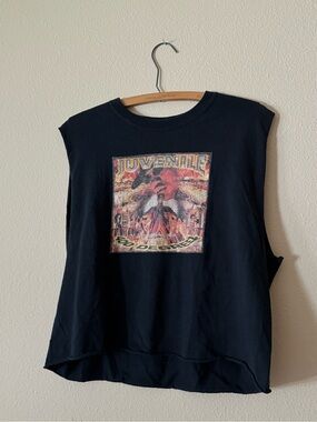 Vintage Juvenile “400 Degreez” Cut off babydoll tee